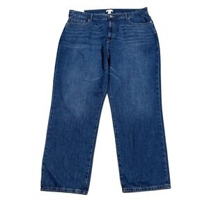 Forever 21 Dad Jeans Size 18 NWT Midrise‎ Relaxed Fit Straight
